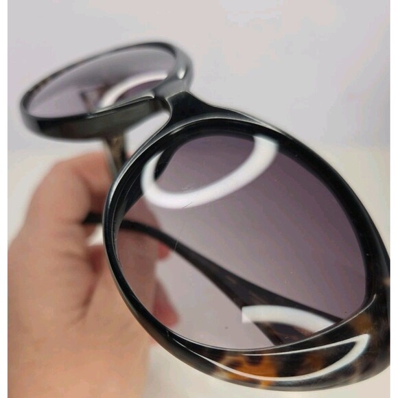 Vintage Y2K DIOR PANTHER 2 Sunglasses Brown Tortoise Frame & Purple Smoke Lens main image 15
